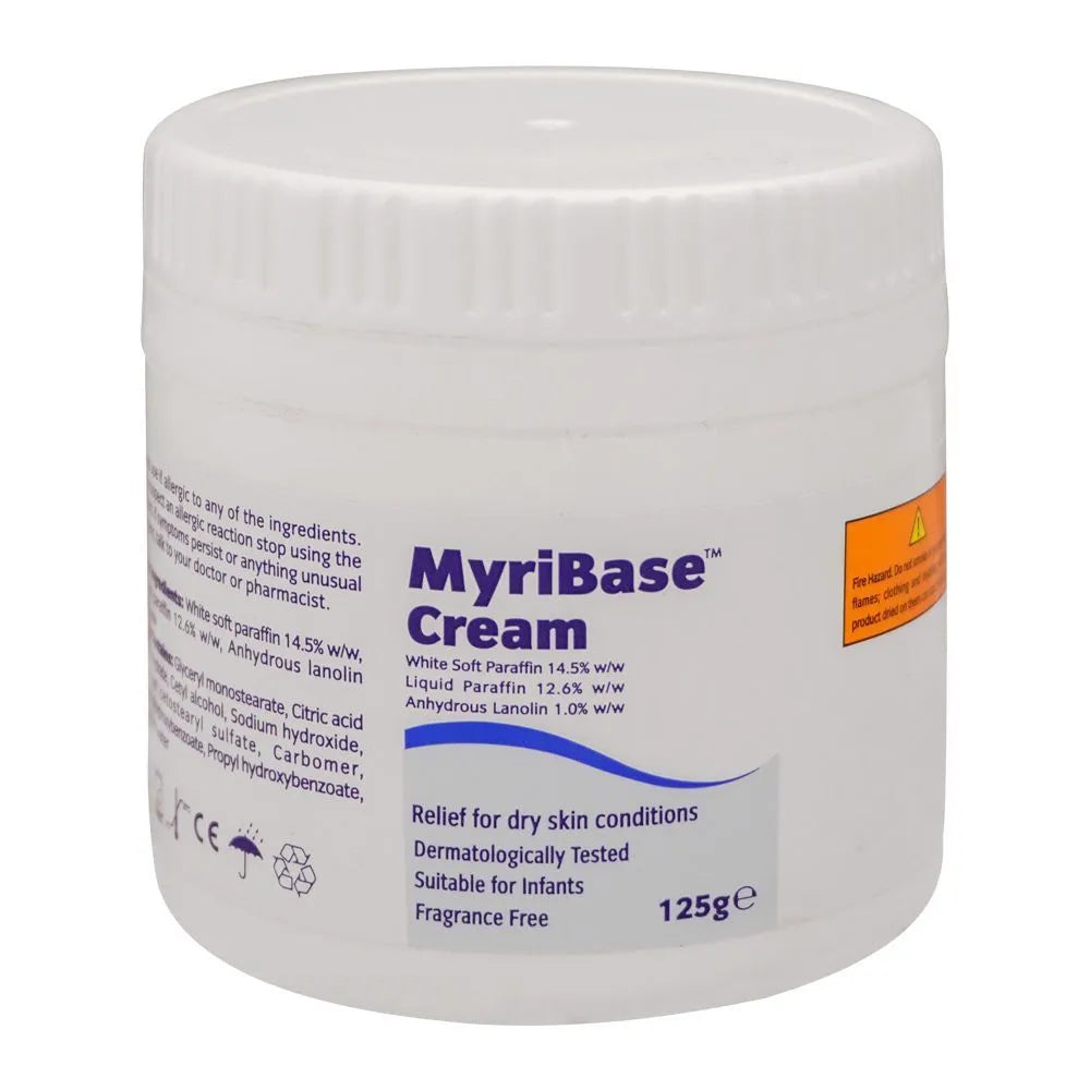 MyriBase White Soft Paraffin Dry Skin Conditions Fragrance-Free MyriBase