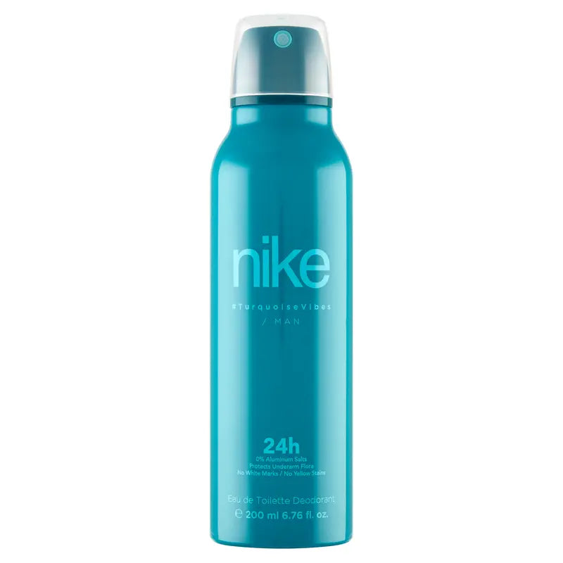 Nike Turquoise Vibes Man 24H Body Spray - 200ml Nike