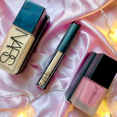 Nars Foundation & Concealer + HudaMoji Blushon Cosmia.pk