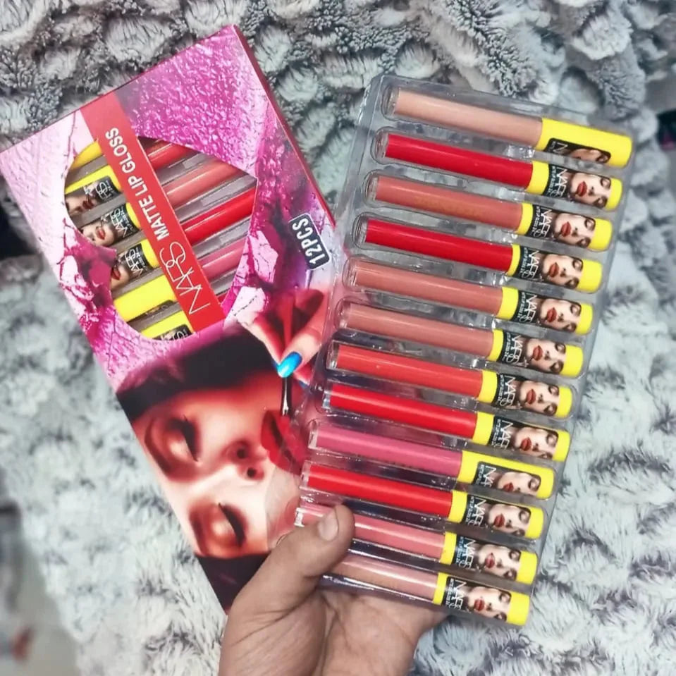 Nars Matte Lip Gloss 12Pcs Set Nars