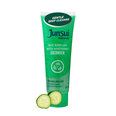 Junsui Naturals Cucumber Whitening Face Wash Gel 100g Junsui