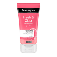 Neutrogena Fresh & Clear Pink Grapefruit Scrub - 150ml Neutrogena
