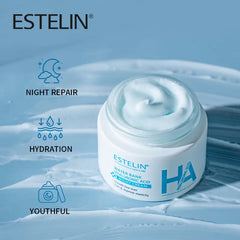 Estelin Water Bank Hyaluronic Acid Night Cream - 50g Estelin