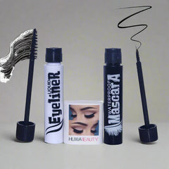 New 2 in 1 WaterProof Eyeliner & Mascara Huxia Beauty