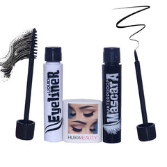 New 2 in 1 WaterProof Eyeliner & Mascara Huxia Beauty