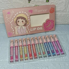 Flormor Beauty Lip Oil Set (12Pcs ) Fflomror