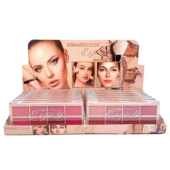 Romantic Color 8 Color Eyeshadow And Blush On Palette Romantic Color