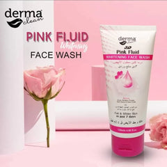 Derma Clean Whitening Face Wash 3D Pink Fluid - 120ml Derma Clean