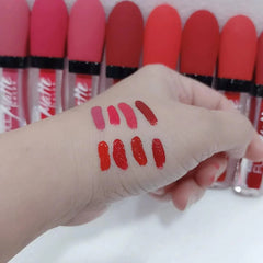 Kiss Beauty Matte Lipgloss 8Pcs Set Kiss Beauty