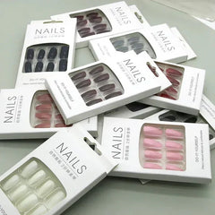 New pack of 24 pcs Artifical Nails for Girls and for Women Cosmia.pk