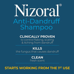 Original Nizoral AntiDandruff Shampoo, 7-Ounce Bottle - 200ml Nizoral