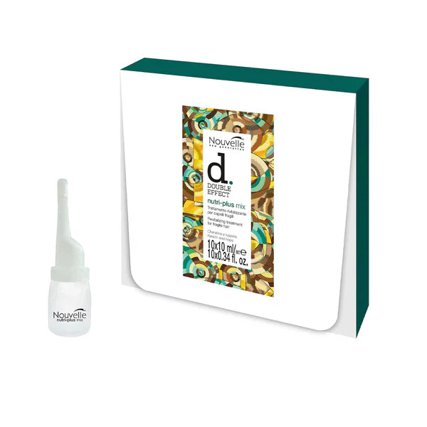 Nouvelle Double Effect Nutrmix Ampules With Keratin 10Ml*10Pcs Box Nouvelle