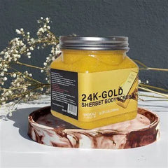Wokali 24K Gold Sherbet Body Scrub – 350ml Wokali