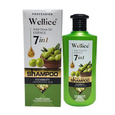 Wellice 7 in 1 Anti - Hair Loss Olive Hyalruonic Acid & Soothing Frizz Shampoo 400g Wellice