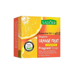 Sadoer Organic Orange Fruit Facial Soap - 100g Sadoer