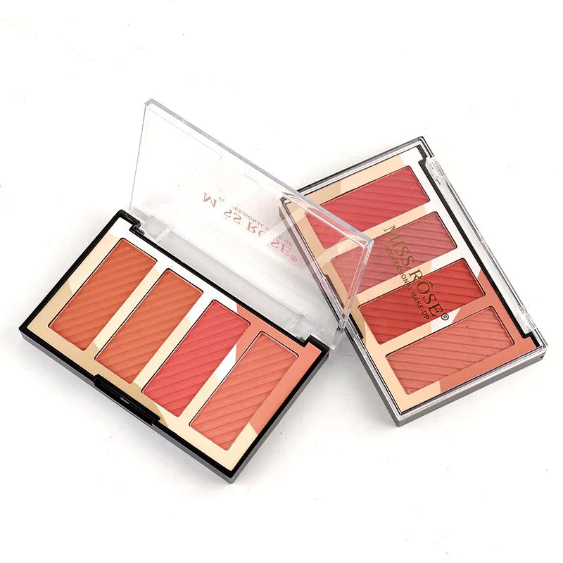 Miss Rose Bronzers Blush Palette - 4 Color Miss Rose