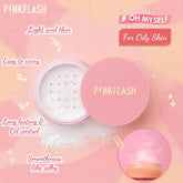 PINKFLASH Oil Control Matte Waterproof Long Lasting Sweat Proof Loose PINKFLASH