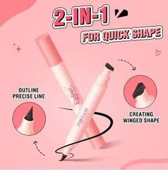 PINKFLASH Stamp Eyeliner – Waterproof Wing Stamp & Liquid Pen PINKFLASH