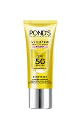 Ponds UV Miracle Bright Spf 50+ Sunscreen 50g Ponds