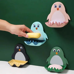 Cute Penguin Soap Holder Cosmia.pk