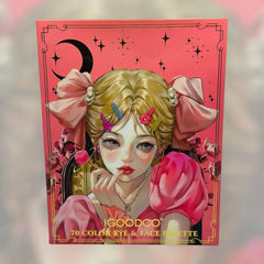 70 Color Cute Girl Eyeshadow Palette Mocallure