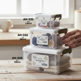 3Pcs Set Multi Purpose Stackable Storage Box Organizer Aroni