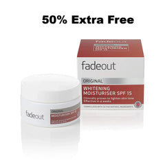 Original Fade Out Cream Whitening Moisturiser (50% Extra Free) 75ml Cosmia.pk