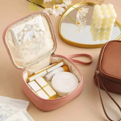 Portable Mini Bags PU Compact Cosmetic Organizer Cosmia