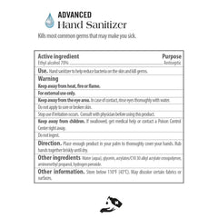 Pro Sanitize Advanced Hand Sanitizer - 263ml Pro Sanitize