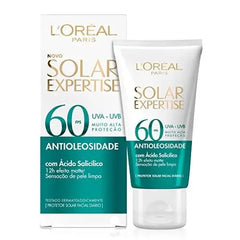 Loreal Paris Protetor Solar Facial Antioleosidade SPF 60 Solar Expertise 75ml Loreal Paris