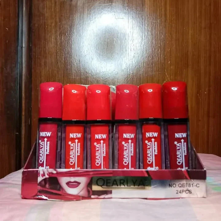 QEARLYA Matte Lipgloss (6 Pcs) Qearlya
