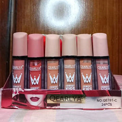 QEARLYA Matte Lipgloss (6 Pcs) Qearlya