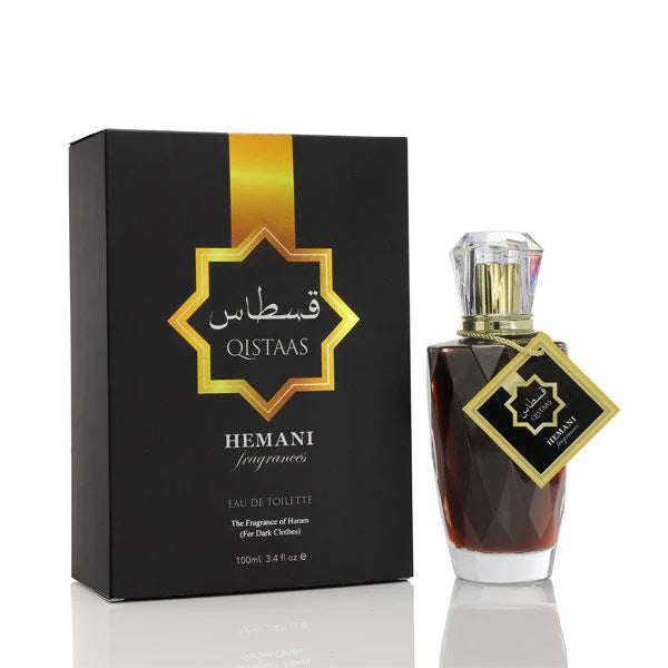 Hemani Qistaas Perfume for Men & Women - 100ml Hemani