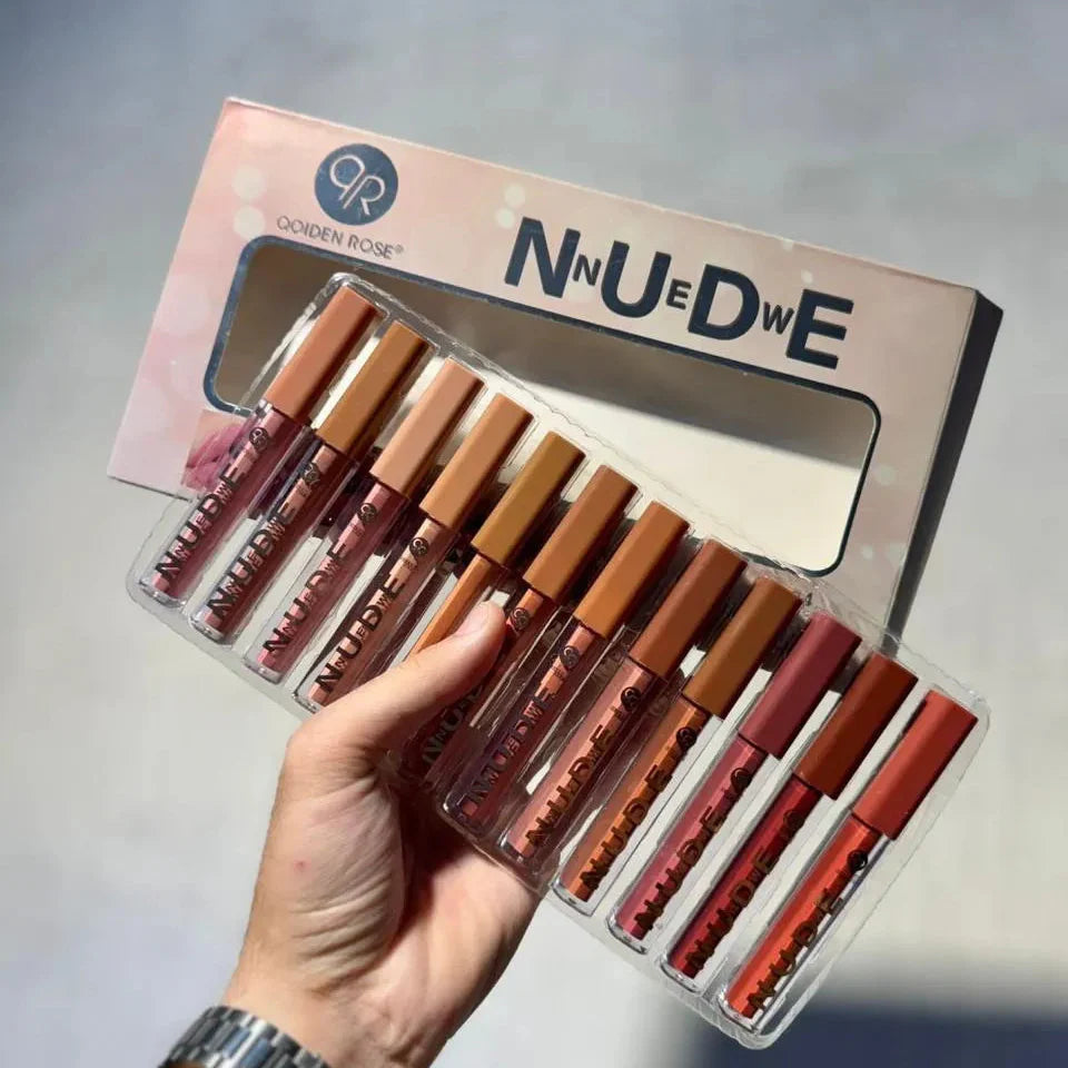Qoiden Rose New Nude Lip gloss Qoiden Rose