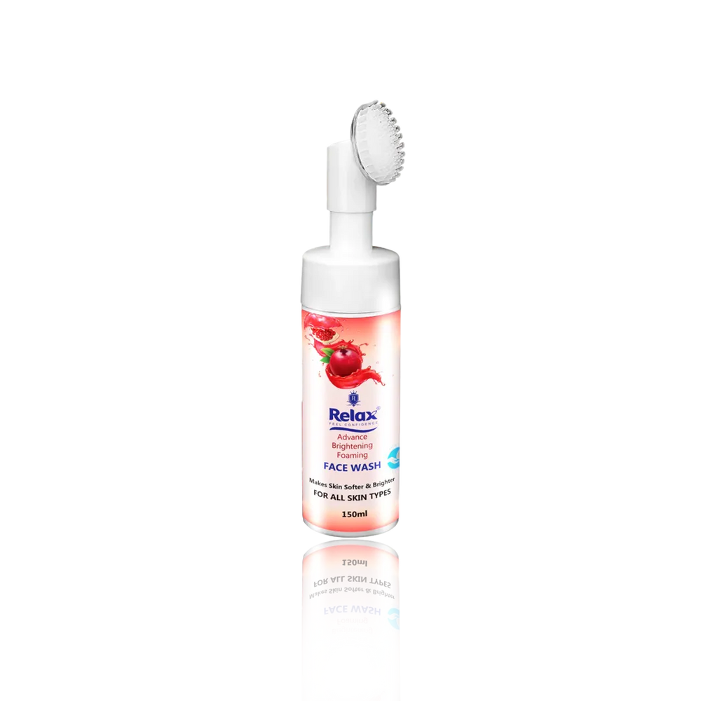 Relax Advance Brightening Foaming Face Wash – 150ml Relax