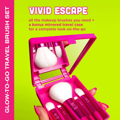 Vivid Escape Glow-To-Go Travel Brush Set Cosmia