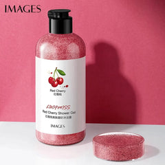 IMAGES Red Cherry Fruit Shower Gel - 300ml Images
