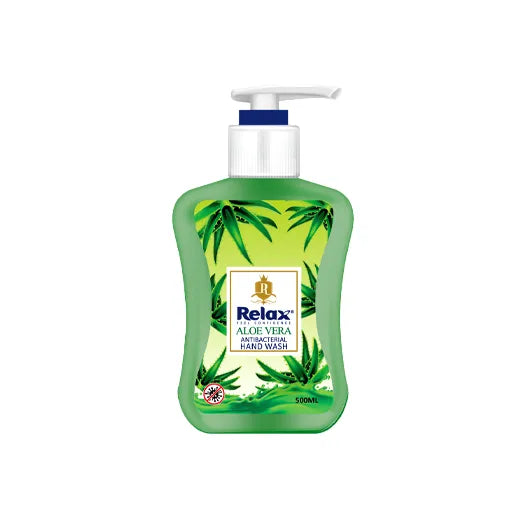 Relax Antibacterial Aloe Vera Hand Wash - 500ml Relax