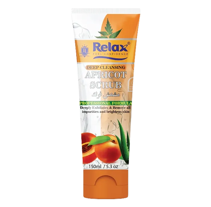 Relax Feel Confidence Whitening Apricot Scrub - 150ml Relax
