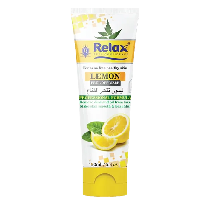 Relax Feel Confidence Whitening Lemon Peel Off Mask - 150ml Relax
