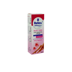 Relax Silky Feel Rose Hair Removing Cream - 50g Relax