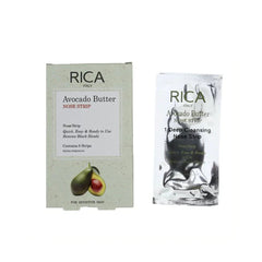 Rica Nose Strip for Sensitive Skin Avocado Butter 8 Strips rica