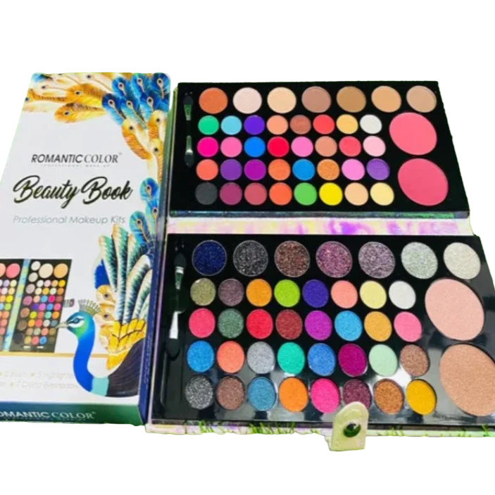 Romantic Color Beauty Book Eye Shadow Kit Romantic Color