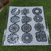 Round Sticker Mehndi – Palm Design Cosmia.pk