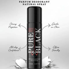 Shifan's Just Pure Black Perfume Deodorant Natural Spray - 100ml Shifan's