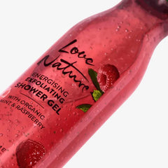 Oriflame Love Nature Energising Exfoliating Shower Gel with Organic Mint & Raspberry - 250ml Oriflame