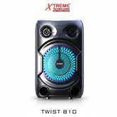Xtreme Twist 810 Rechargeable 8" Bluetooth Speaker With Wired Mic & Xtreme