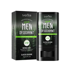 SADOER Men's Anti Sweating Cream Stick Deodorant Classic Cologne Sadoer