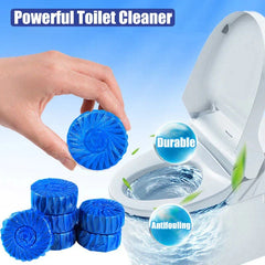 Blue Automatic Toilet Cleaner Stain Remover - 10 Tablets Cosmia.pk