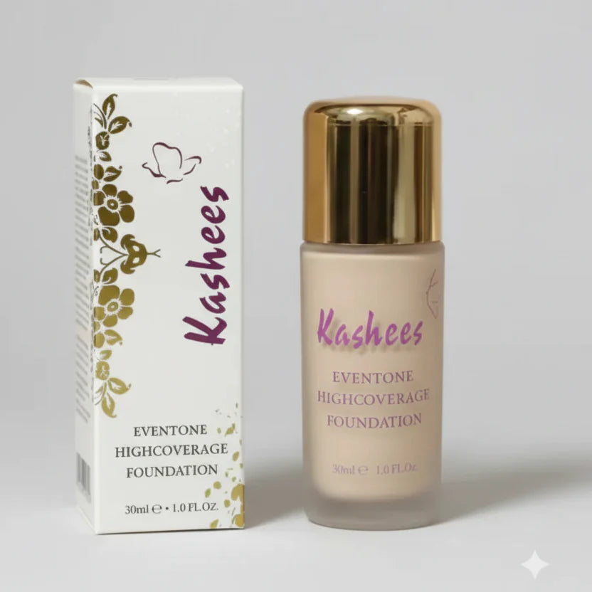 Kashee’s Eventone Original High Coverage Liquid Foundation – 30ml Kashee's